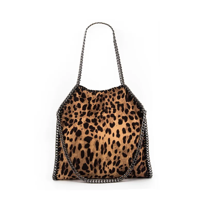 

2021 Large-capacity Chain Messenger Bag Luxury Designer Purses and Handbags Fashion Leopard Women Shoulder Bag Bolsos Para Mujer