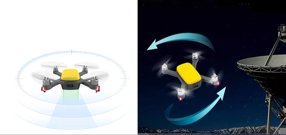 ZOAI Запуск Квадрокоптер Дрон с камерой gps 1080P FPV мини Радиоуправляемый Дрон бесщеточный мотор 5G WiFi передача воздушная камера