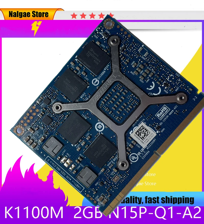 Квадро K1100M K1100 GDDR5 VGA Видео Графика карты N15P Q1 A2 для Dell M4600 M4700 M4800 HP 8570 Вт 8770 ZBook 15 100%