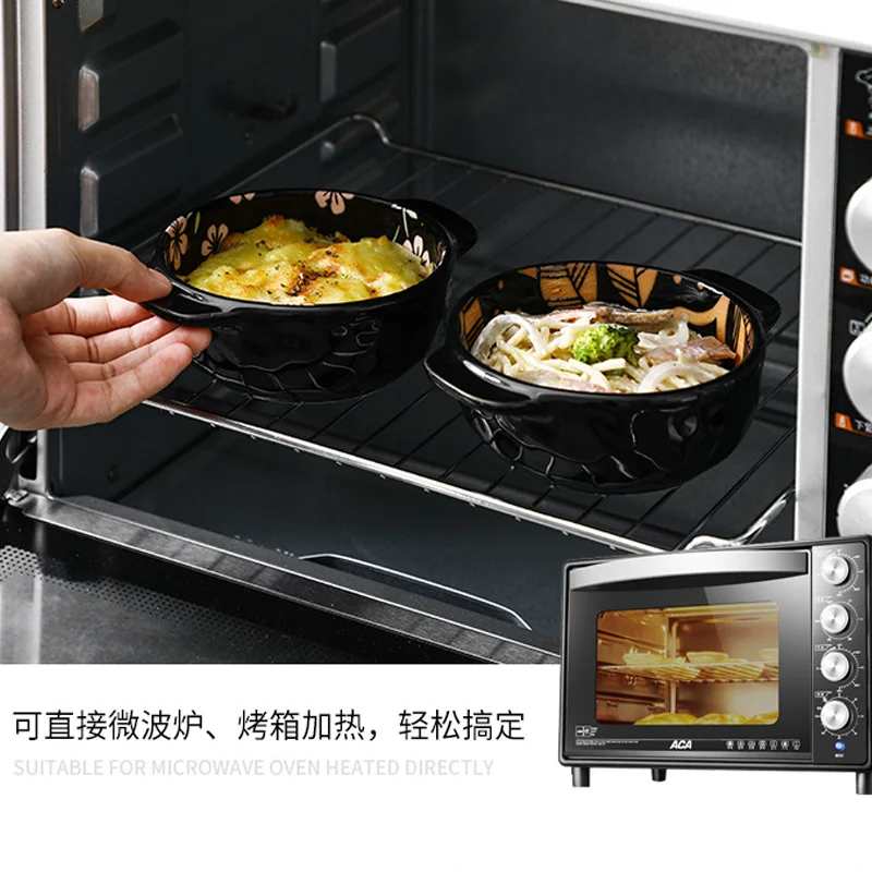 Кухня выпечки форма миска Керамика посуда печь мини кастрюля водостойкий