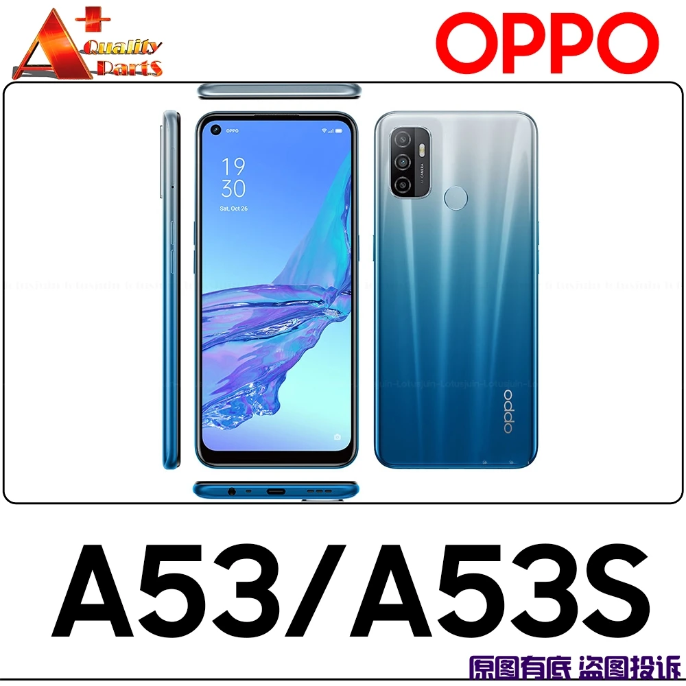 Original For Oppo A33 2020 A53 A53S USB Charging Dock Port Connector Board With Microphone Mic Headphone Jack Audio Flex | Мобильные