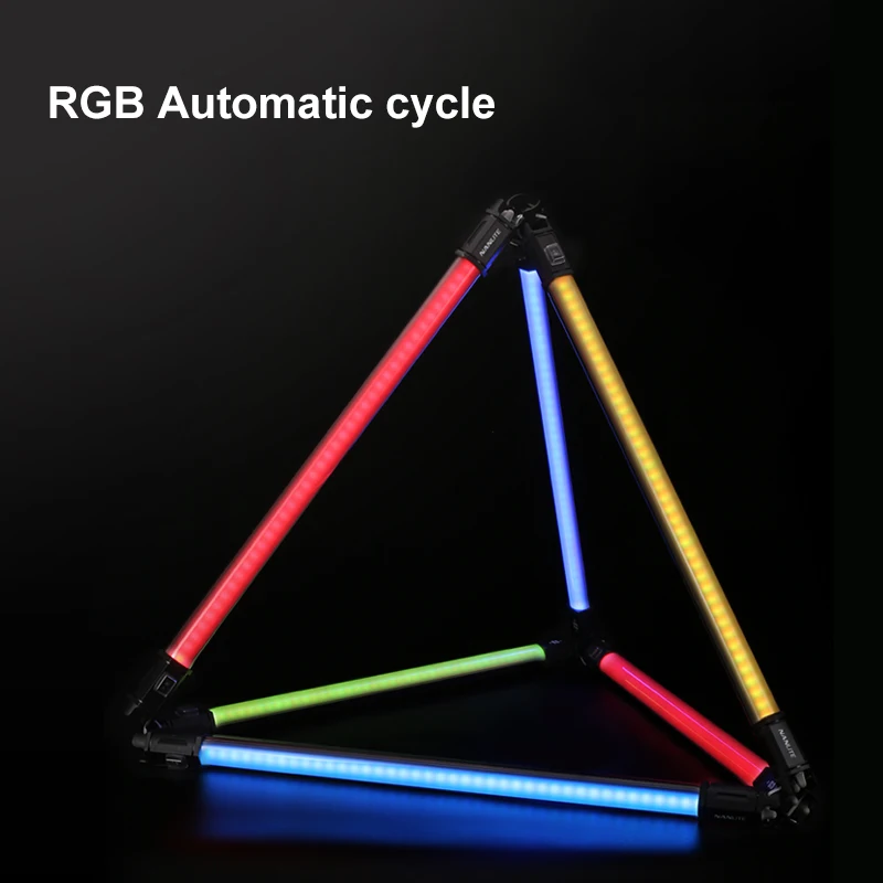 Nanlite Pavotube светодиодный ламповый светильник 15c 30c 77 см 117 RGB Цвет 2700K 6500K ручной