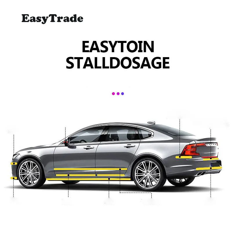 Для Land Rover Defender 2020 2021 2019 аксессуары нано прозрачная наклейка автостайлинг пороги