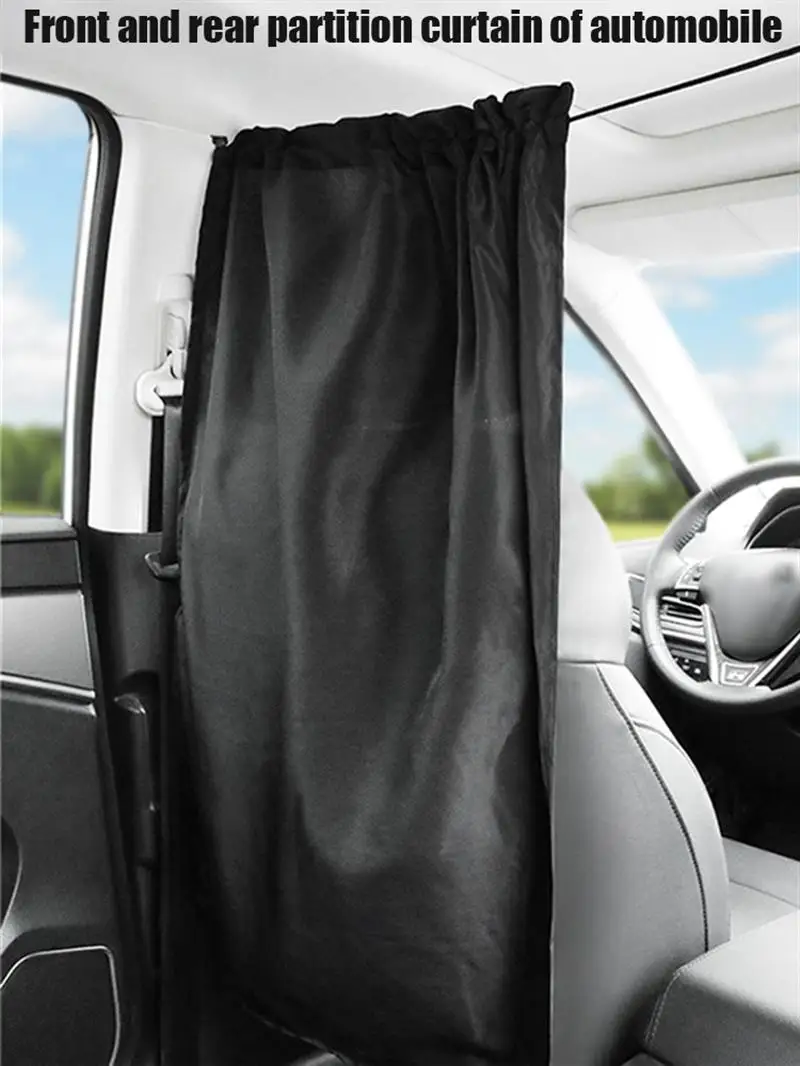 

Car Isolation Curtain Shading Partition Protection Front Rear Window Cover For Taxi Cab Commercial Vehicle Car Isolation Curtain