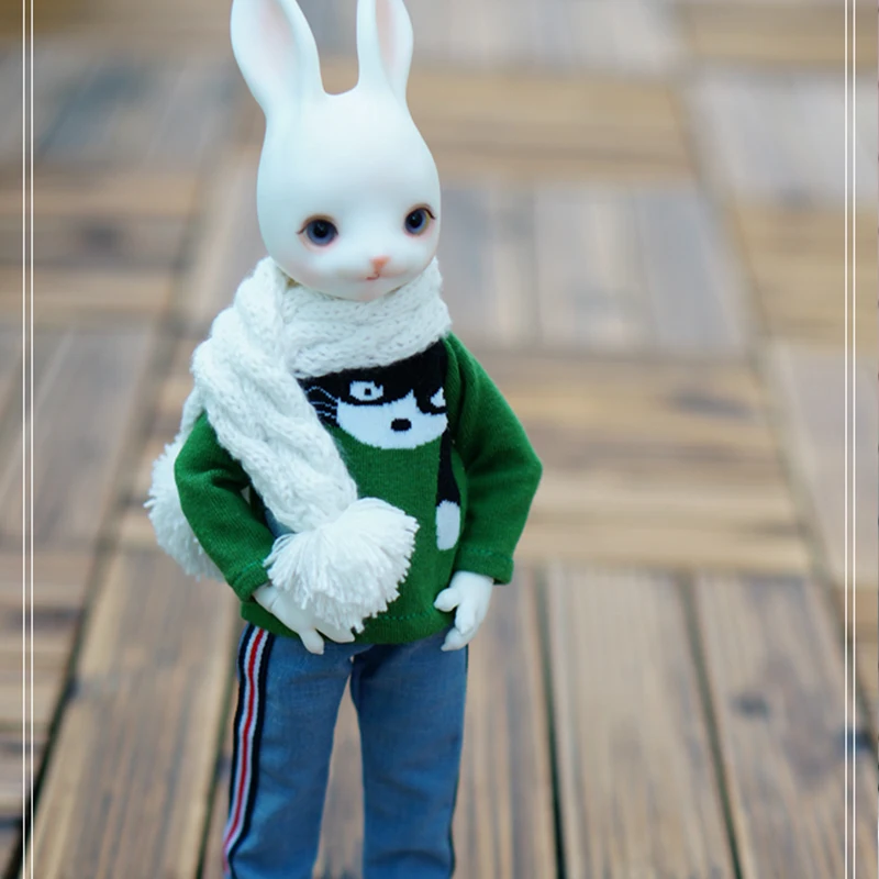 1/6 bjd свитера для кукл красный цвет Одежда кукол зеленый YOSD MYOU аксессуары