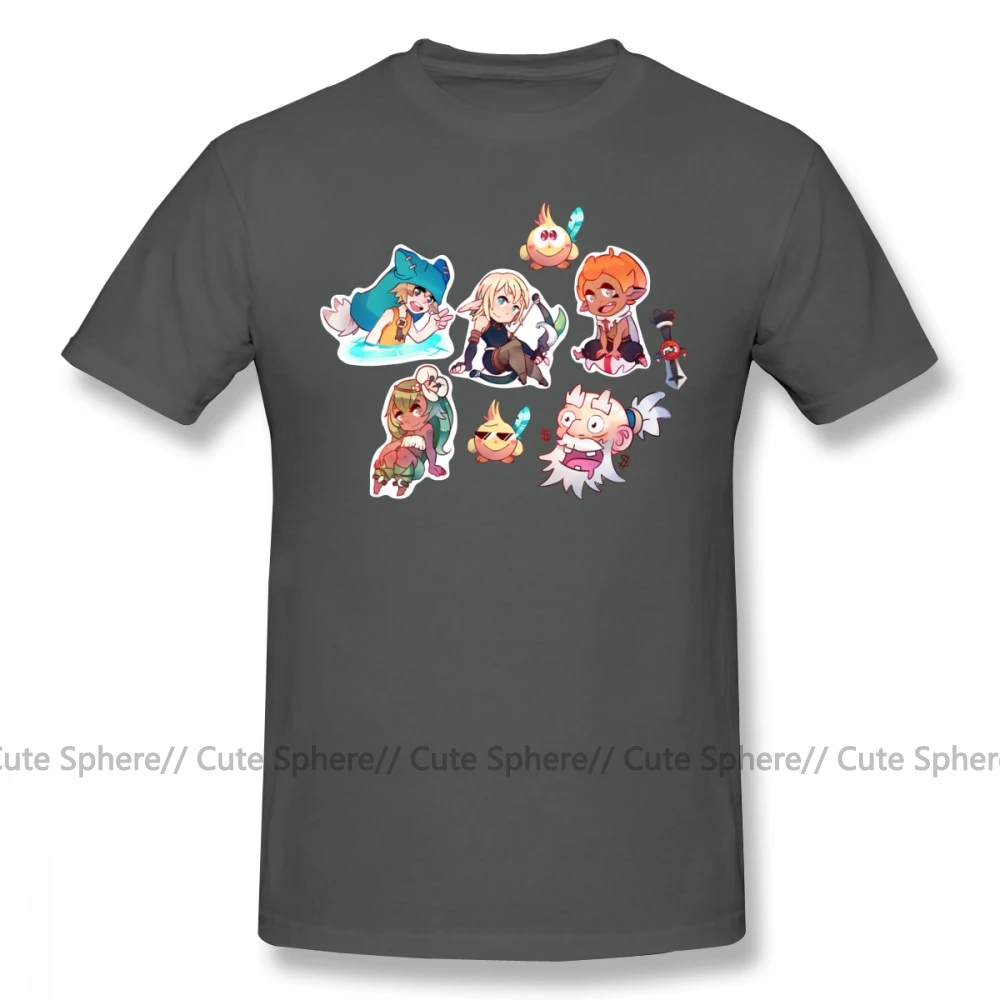 Футболка Wakfu футболка Пляжная Милая 6xl Мужская хлопковая с коротким рукавом и