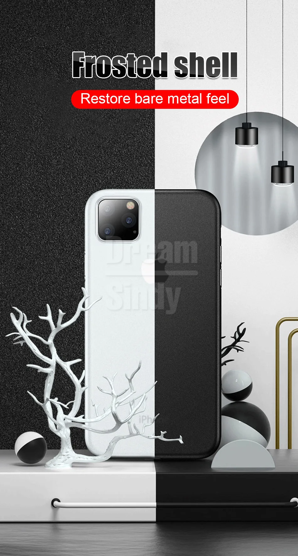Роскошный ультра тонкий чехол 0,26 мм для iPhone 11 Pro XS Max XR XS X чехол для iPhone 6 6s 7 8 Plus PC противоударный чехол