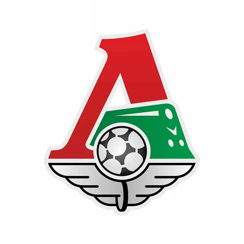 

Moscow Locomotive Football Club Car Sticker Windshield Bumper Motorcycle Decal Vinyl A4 Q3 Auto Decoration Waterproof PVC