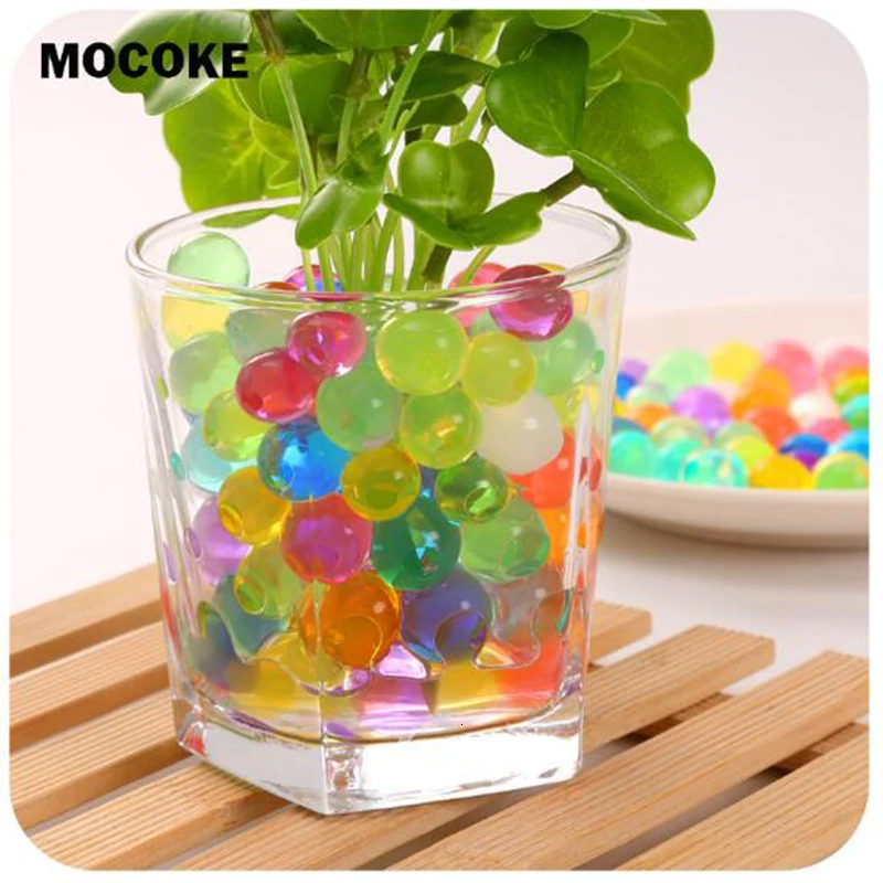 10000 шт. большие кристаллические бусины для поглощения воды из грязи