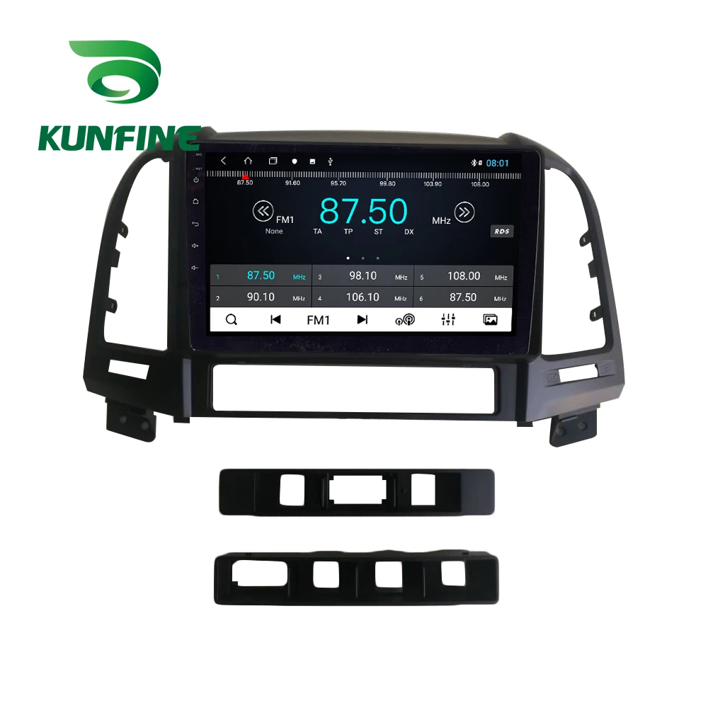 Octa Core Android 10.0 Car DVD GPS Navigation Player Deckless Stereo for Hyundai Santafe 2009 2010 2011 2012 Headunit Radio | Автомобили и