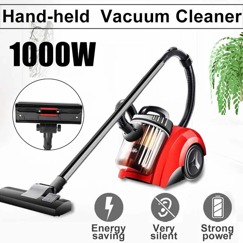 Портативный 1000 Вт ручной пылесос бытовой вакуумный низкая Шум сильное