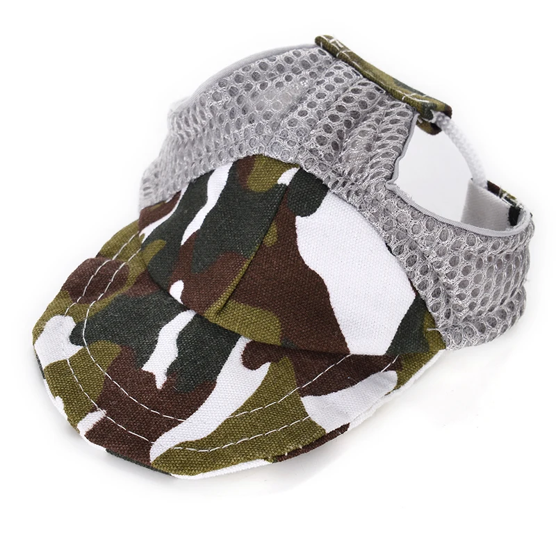 

Cat Hat Drawstring Cap Handsome Breathable Baseball Cap Cute Universal Pet Hat Adjustable Dog Hat Camouflage Cowboy Hat