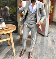 mens suits 3 pieces burgundy business groom jacket tuxedos blazer suits for wedding prom eveningblazervestpants
