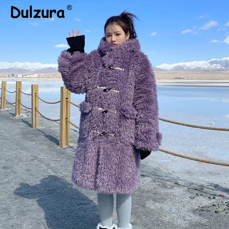Корейский стиль пальто из искусственной овечьей шерсти меховые куртки 2019 зимняя