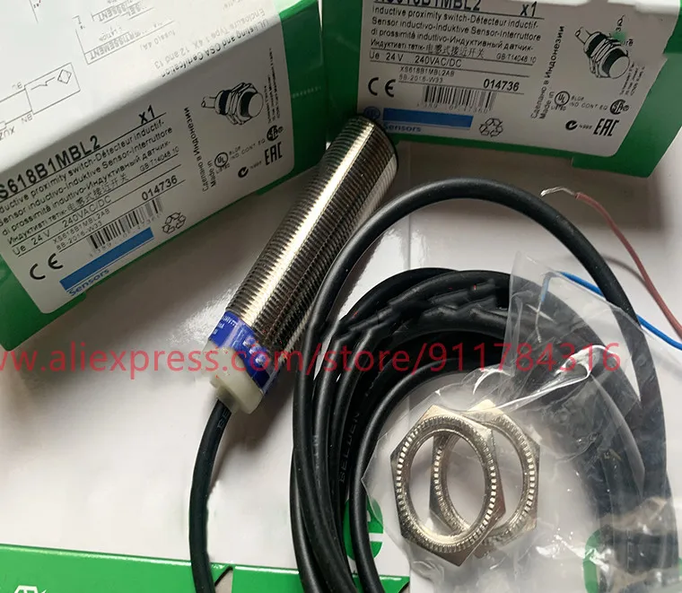 Новый высококачественный Бесконтактный переключатель schneider XS618B1MBL2, универсальный переменный и постоянный ток, 3 шт.