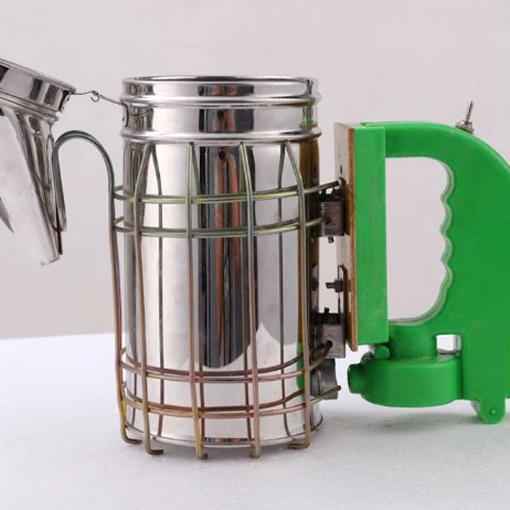 Электрический пчела дым передатчик Комплект Нержавеющая сталь Пчеловодство