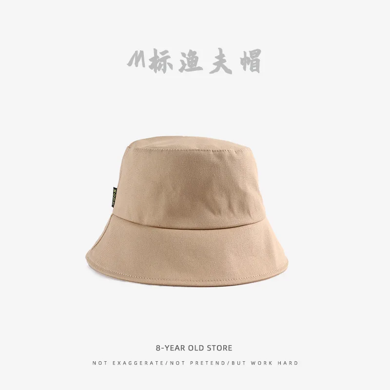 

CANZE 2021 Han Fish Embroidery Student Fisherman Hat Outdoor Hiking Fishing Sunscreen Hat