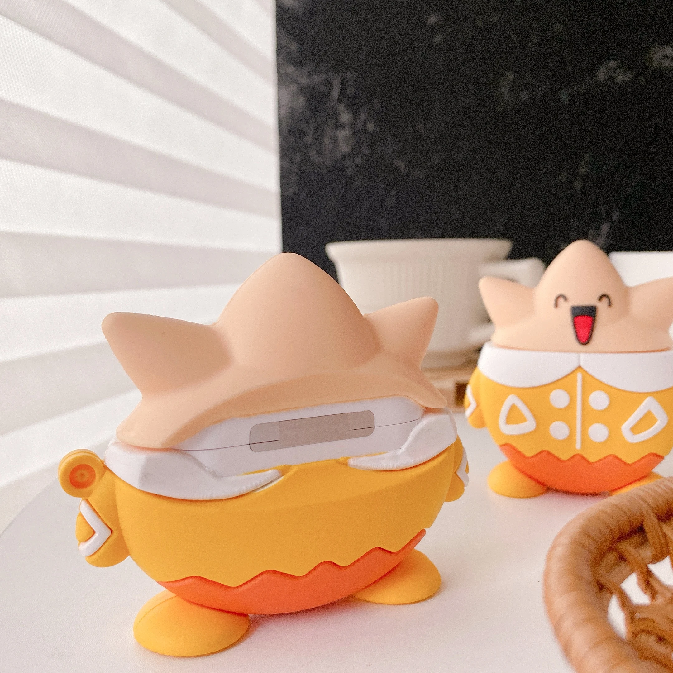 

Gemfits cute Airpod shell silicone protective cover 1/2 box designer customized 3D Airpod shell cartoon
