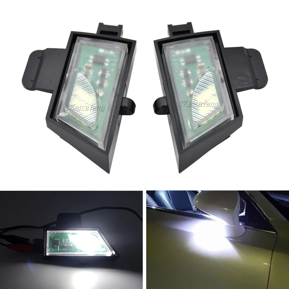 

Canbus No Error Car Side Under Mirror Lamps LED Puddle Light For VW Golf 7 VII 2012-2019 Variant Sportsvan Touran II All Track