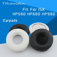 yhcouldin earpads for isk hp980 hp680 hp580 headphone accessaries replacement leather