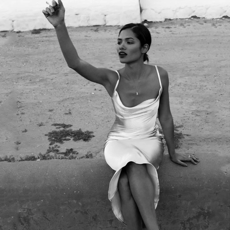 

Red Wine Vestidos Mujer Casual Y2k Sexy Strap For Women Estido De La Correa Slip Backless Off Shoulder High Waist Mode Femme