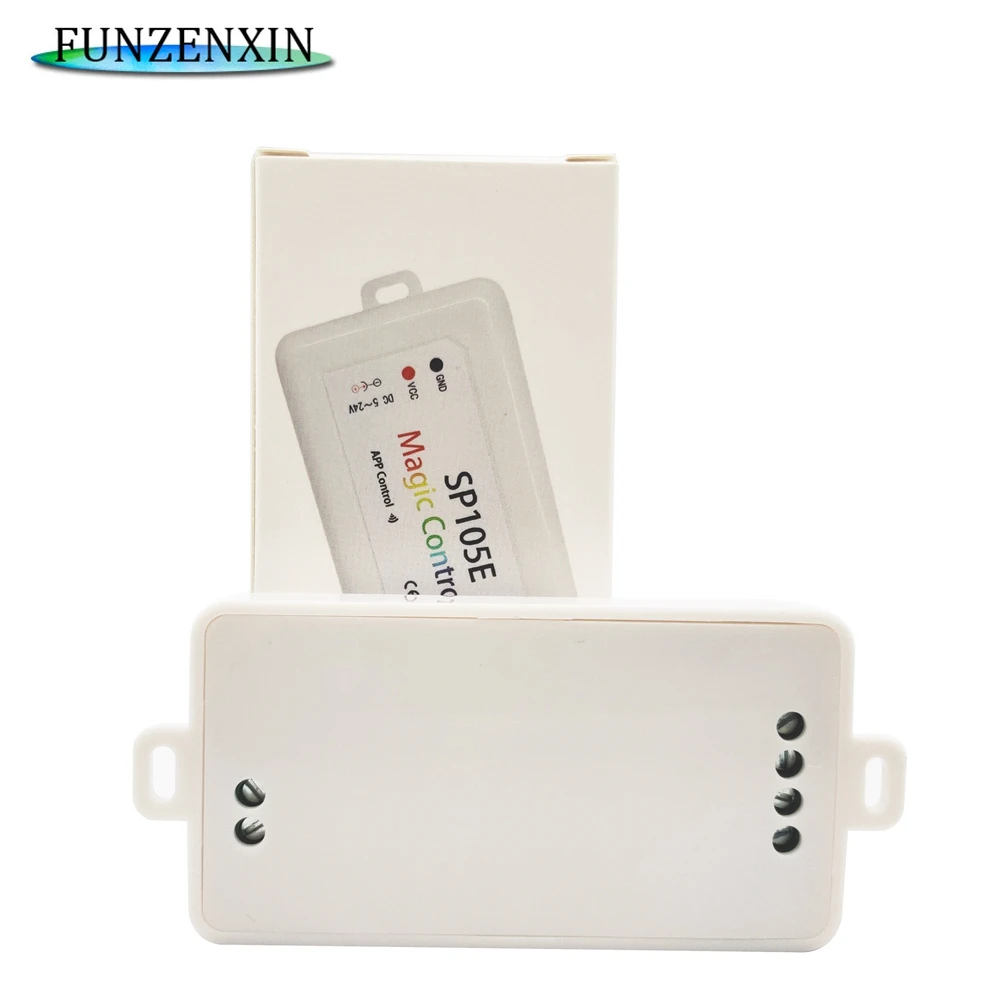 SP105E Смарт Bluetooth RGB контроллер для WS2815 WS2811 WS2812B SK6812 APA102 прокладки СИД светильник