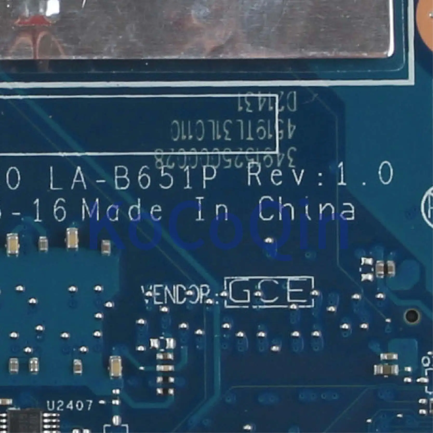 KoCoQin материнская плата для ноутбука DELL Inspiron 5545 5445 A10-7300 CN-0JC13J 0JC13J ZAMB0/ZAMC0 LA-B651P AM7300 |