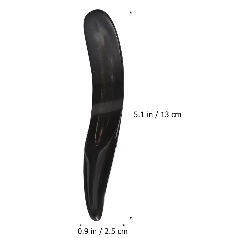

1Pc Horn Scraping Plate Scraping Rod Body Massaging Tool Guasha Tool
