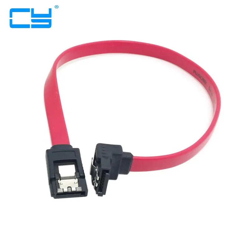 Удлинитель Мама-мама 0 3 м 1 30 см 100 SATA 7pin кабель с запирающейся защелкой и угловой