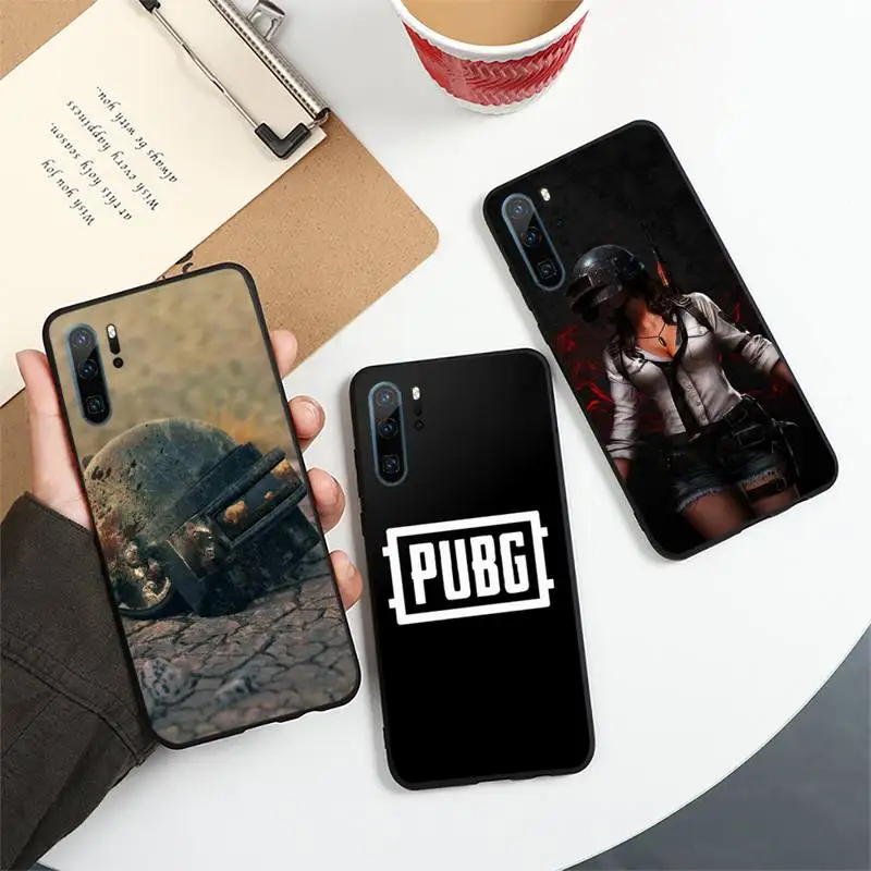 

pubg hot game gun Phone Case For Huawei honor Mate P 10 20 30 40 i 9 8 pro x Lite smart 2019 nova 5t