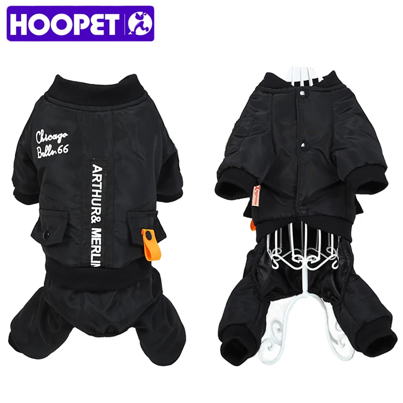 HOOPET одежда для домашних животных мягкая весенне-осенняя одежда для собак для больших собак пальто куртка для щенков хлопок Досуг Стиль Четыре Ноги Костюмы Животных
