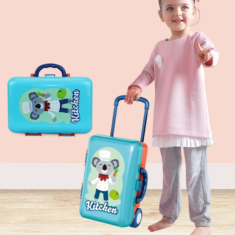 Игрушечный Игровой Набор для кухни миниатюрный карьерный симулятор игры малышей