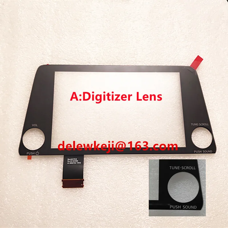 1 piece 50 pins Touch Screen panel Digitizer Lens for Nissan Teana  Altima Sentra Juke car DVD player gps navigation