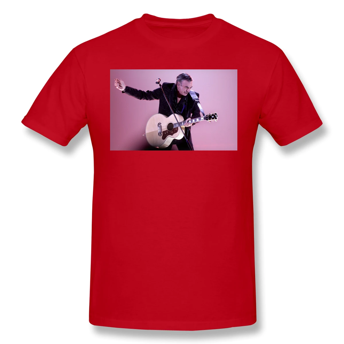 Мужская Базовая футболка с коротким рукавом и графическим принтом R358 - купить по