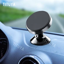 Magnetic Mobile Phone Holder For iPhone12 Mini OnePlus8 9 Pro Car Dashboard Bracket Mount Magnet Wall Sticker Auto Support Stand