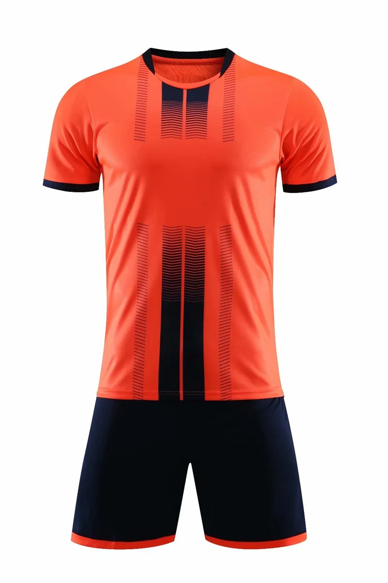 Детский и взрослый футбольный трикотажный тренировочный комплект спортивный