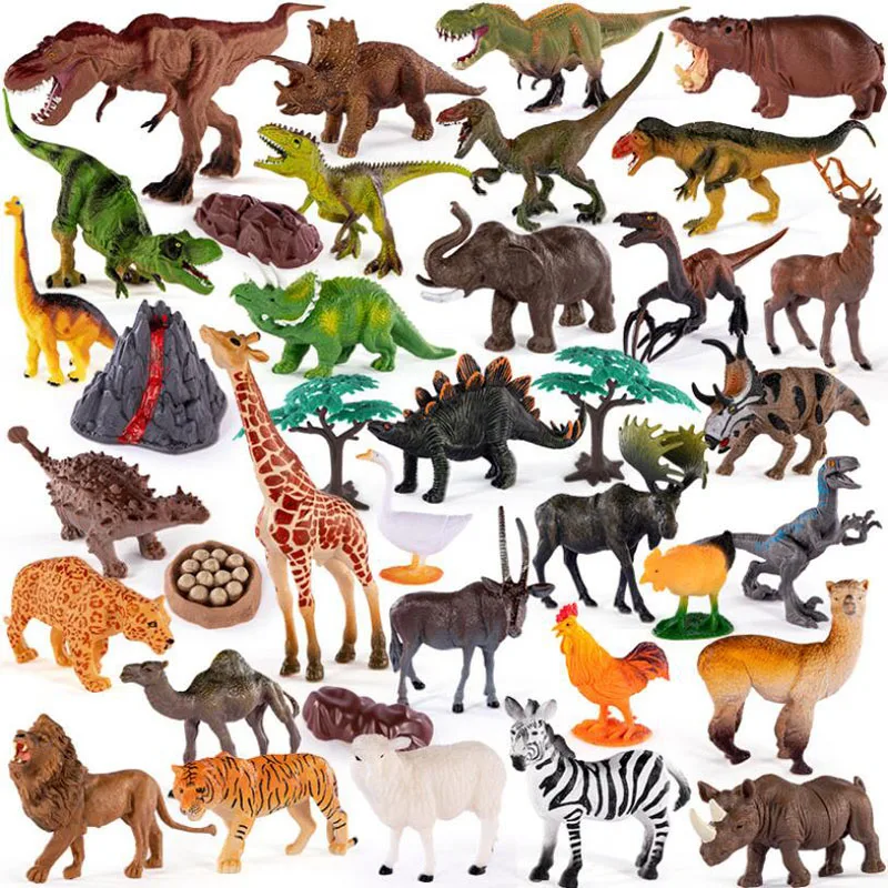 

New Plastic Dinosaur Toy Simulation Tyrannosaurus Jurassic Animal World Toys Collection Toy For Kids