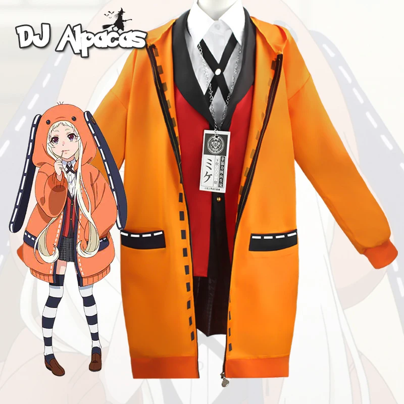 Аниме Kakegurui фигурка косплей Yomotsuki Runa JK школьная обувь для девочек Толстовка