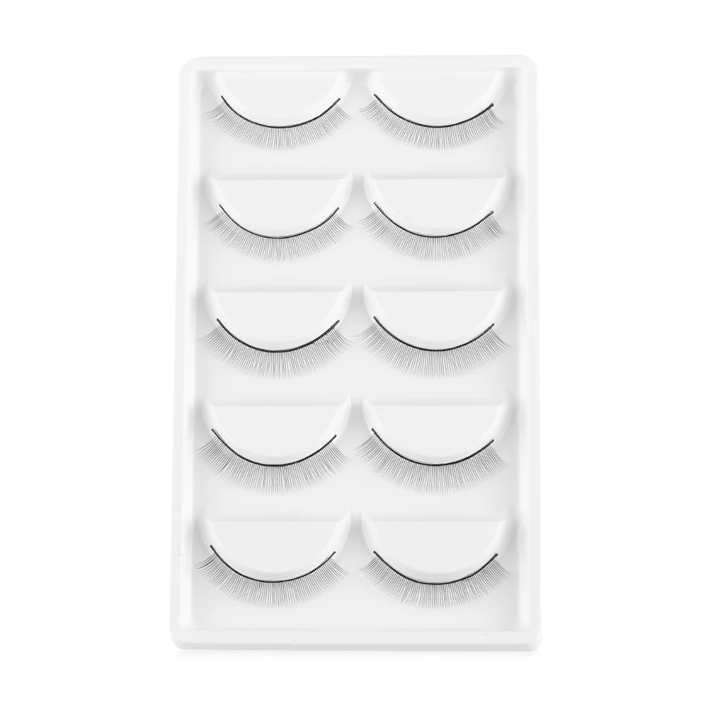 5 пар накладные ресницы ручная работа тренировочные наращивание ресниц обучение