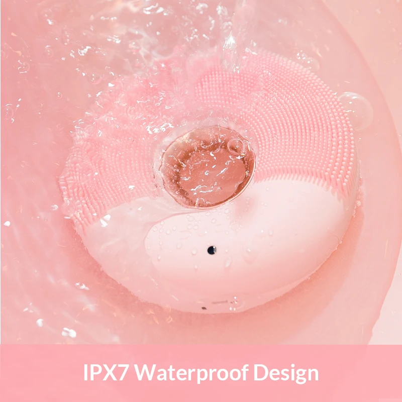 Электрическая щетка для очищения лица DOCO MIJIA скруббер кожи силиконовый звуковой