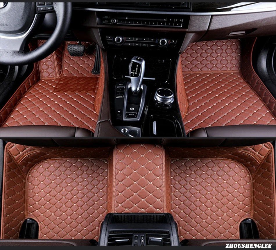 Сделать изготовленный на заказ кожаный автомобильный коврик для Landrover Evoque RANGE ROVER велар(Land ROVER RANGE ROVER Discovery 3/4/5 freelander 2 Discovery Sport коврики для ног
