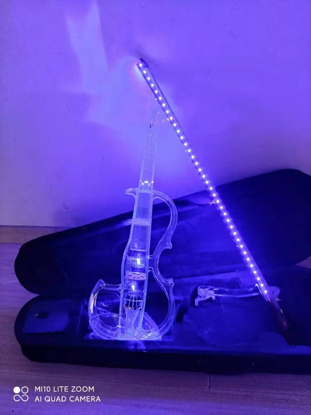 Разноцветная кристаллическая скрипка светильник кой | Спорт и - Цена: 9719.64