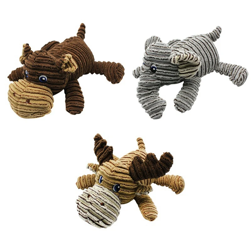 

Новинка 2021, игрушки для собак, Вельветовая игрушка для жевания в форме животного для собак, интерактивные пищалки для домашних животных, тов...