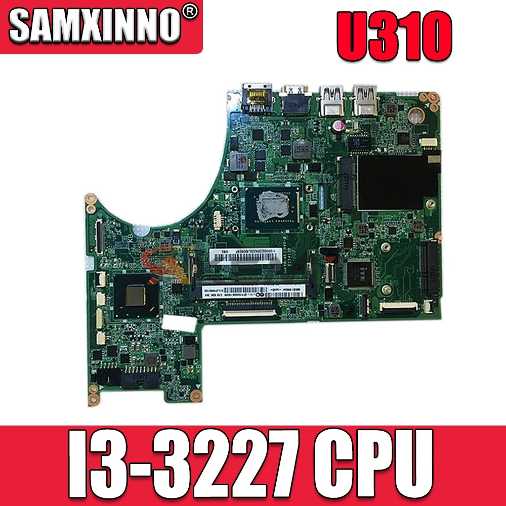 

For Lenovo U310 LZ7T MB W8 I3-3227 W/CPU Laptop Motherboard DALZ7TMB8C0 REV:C FRU 90002338