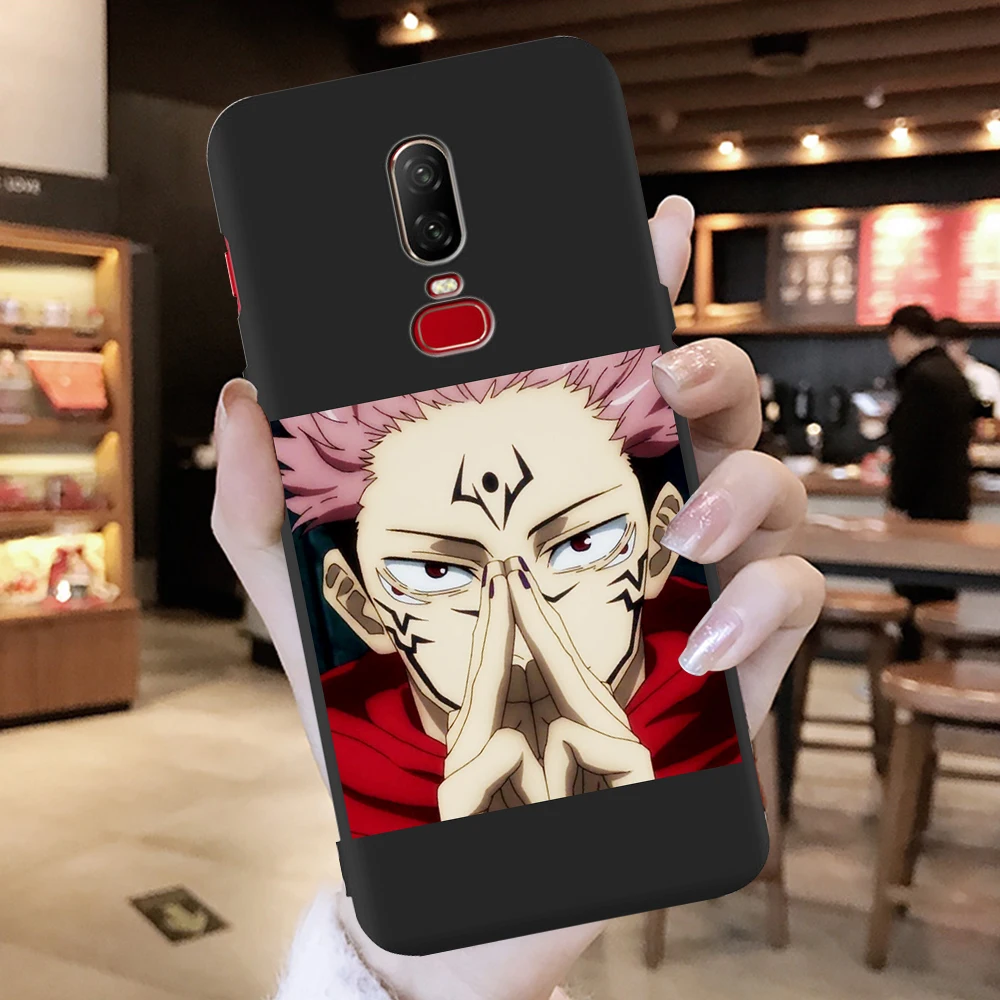 

Anime Jujutsu Kaisen Yuji Itadori Fushiguro Megumi Cartoon For Oneplus 8 5 6 7 One Plus 5T 6T 7T 8 Pro Phone case cover soft