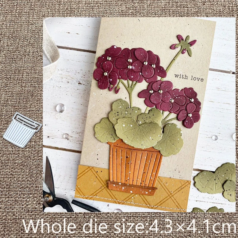 

Металлический трафарет XLDesign для рукоделия, пресс-формы, цветы, горшок, украшение, скрапбукинг, высечки, альбом, бумажные карты, тиснение