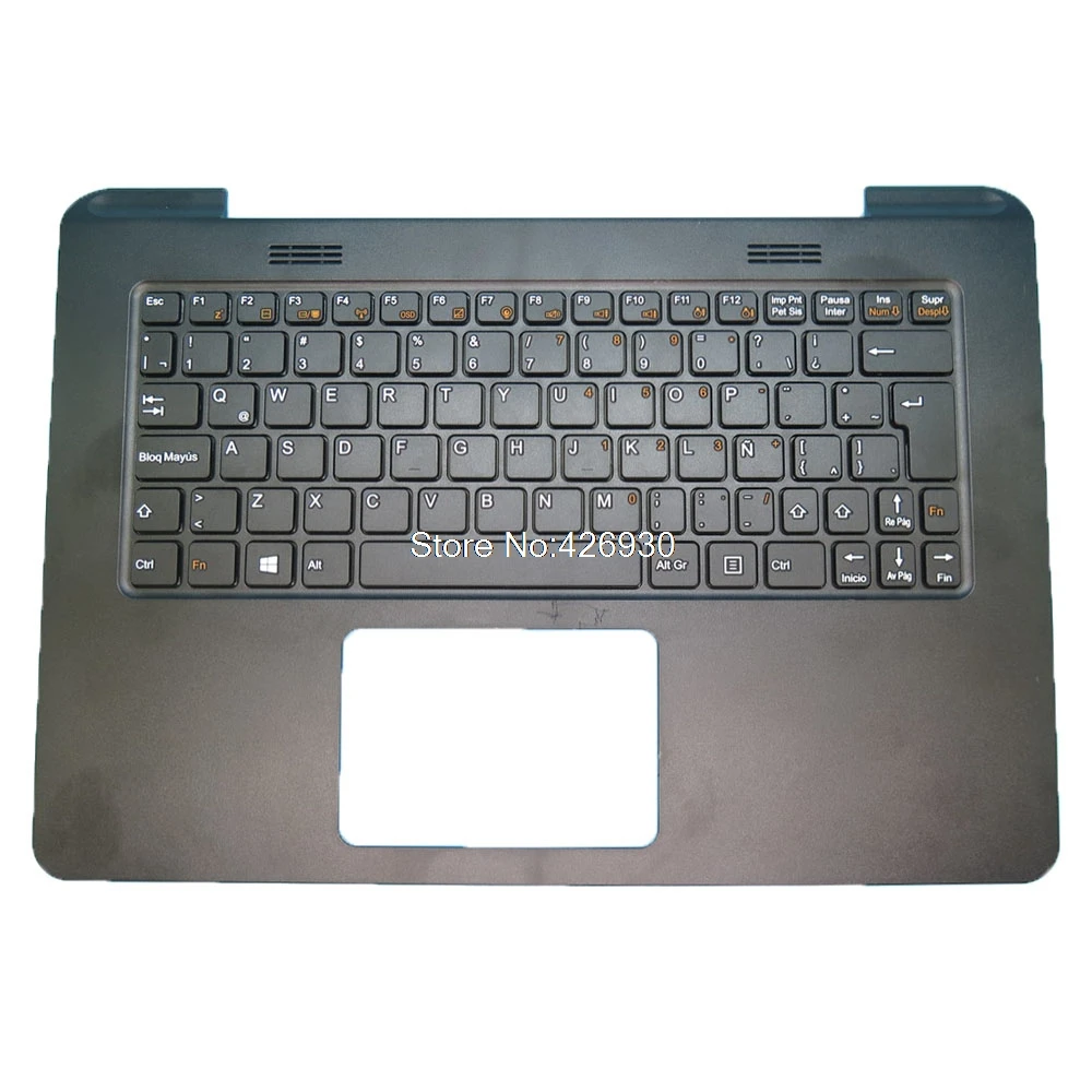 

Ноутбук Упор для рук P2612Y3-A1-SP-BLK000 8444070300049 черный с Латинская Америка ла клавиатура верхняя чехол 98% Новый