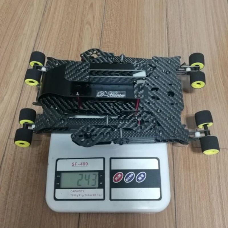Мини DH410 FPV складной карбоновый Квадрокоптер рамка FPV с выдвижным посадочным задом 410 мм Колесная база для DIY Racing