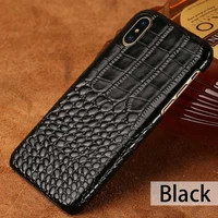 new half pack mobile phone case for samsung galaxy 8 texture phone case genuine leather phone protection case
