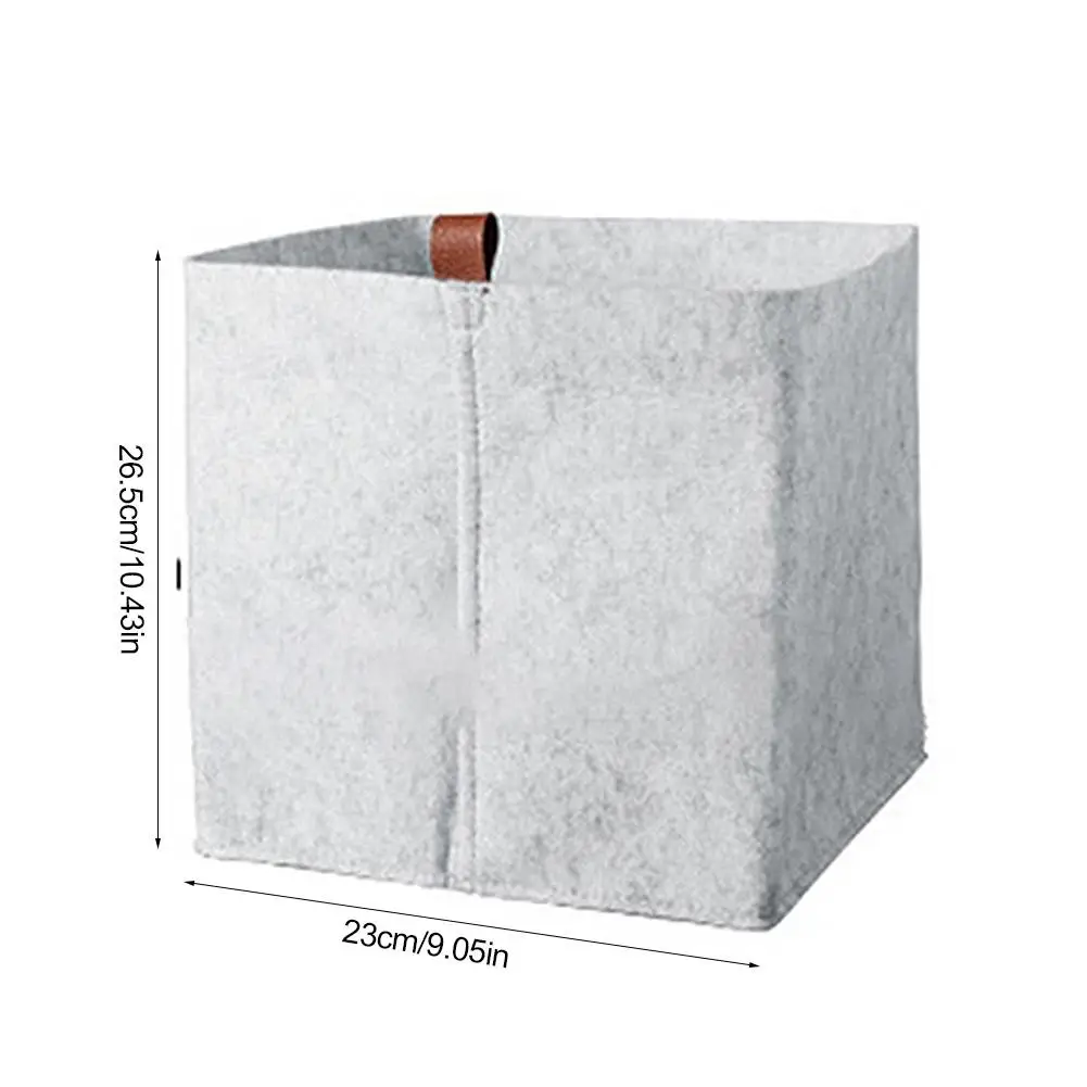 Фетровый ящик для хранения многофункциональный экологически чистый органайзер